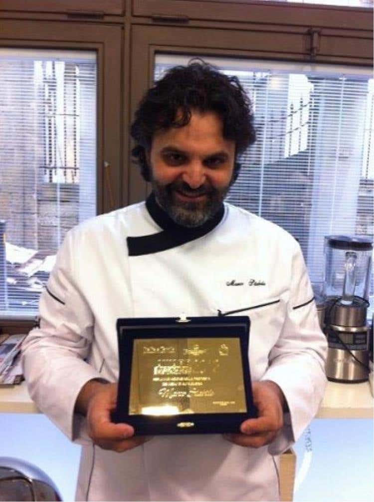 Marco Stabile con l'Award 2012 Italia a Tavola - Fipe